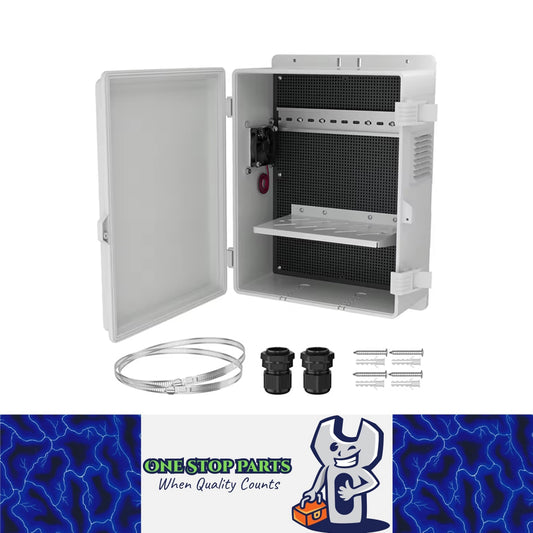 Waterproof Outdoor Electrical Box 400x280x150MM Junction Enclosure Box with Fan