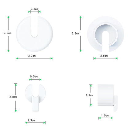 4x White Starlink Cable Routing Grommet Starlink Cable Wall Pass Through Grommet