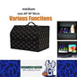 Gold M PU Car Storage Box Trunk Organizer Collapsible Cargo Tool Storage Box