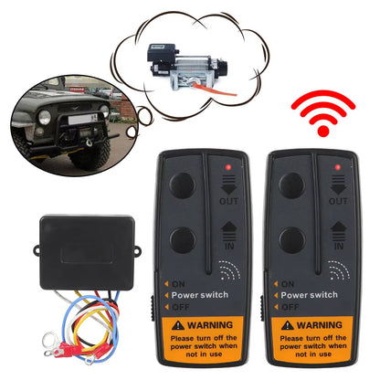 12V/24V Wireless Winch Switch Controller Remote Control System for Car Truck