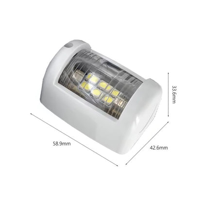 12v White Body White Bow Boat Light LED Marine Yacht Boat Vessel Navigation