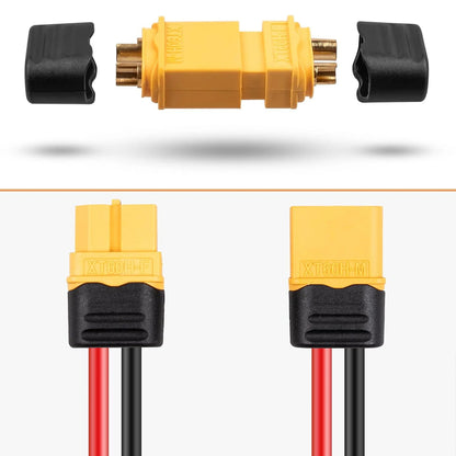 10 Pairs XT60H Bullet Connectors Male Female Plugs for RC Lipo Battery RC Plane