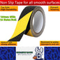 Non Slip Tape 100mm Wide x 10 Meter Roll Yellow/Black Safety Anti Slip Tape 10M