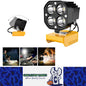 1x 40W LED Work Light 12-24V 6500K 6000LM Compatible with Dewalt 20V 18V Battery