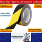 Non Slip Tape 50mm Wide x 10 Meter Roll Yellow/Black Safety Anti Slip Tape 10M