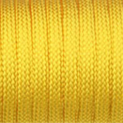 31m Yellow 650lb 9 Core Paracord Rope 4mm Parachute Cord Outdoor Camping Rope
