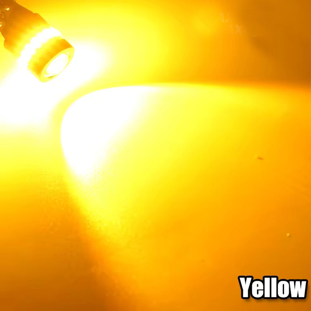 2pcs T10 Yellow 19SMD Canbus LED Bulbs Super Bright W5W 194 T10 LED Globes